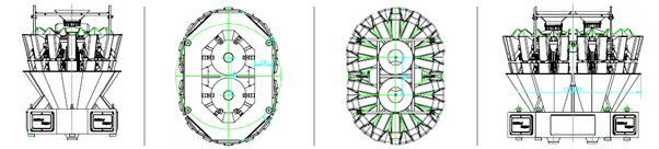 Multihead wegers